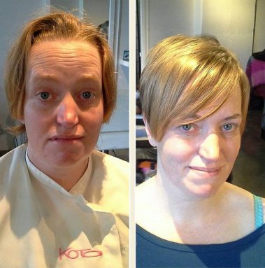 Koto Salon Before and After Image