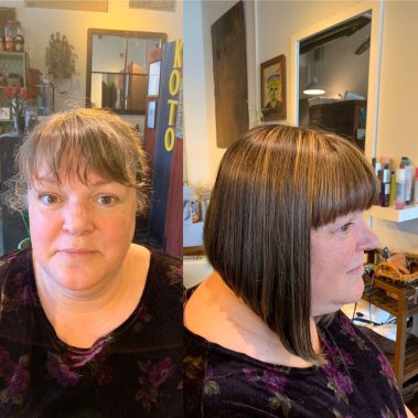 Koto Salon Hair Stylist Before and After